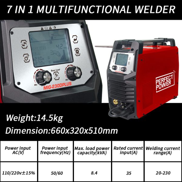 MIG-230DPLUS MIG Welder